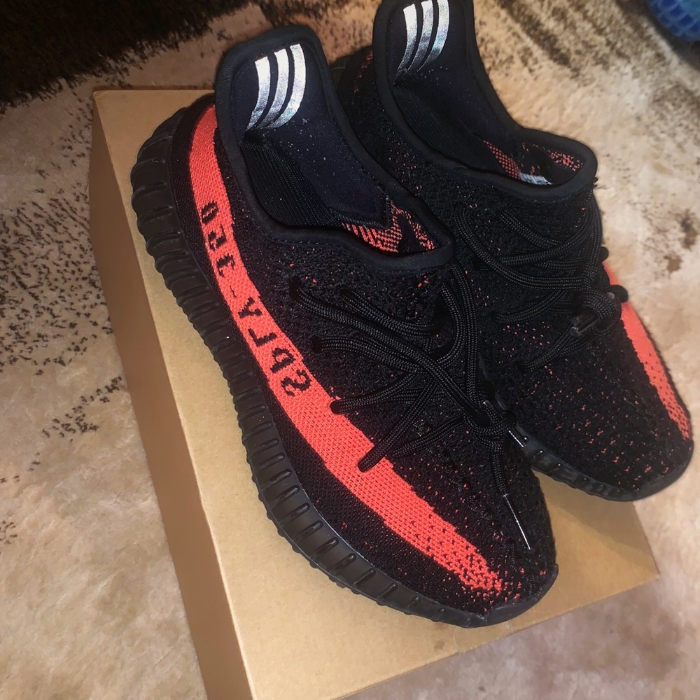 Yeezy Boost 350 V2 Infrared Red Stripe